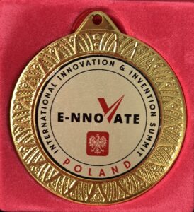 złoty medal E-INNOVATE 2024
